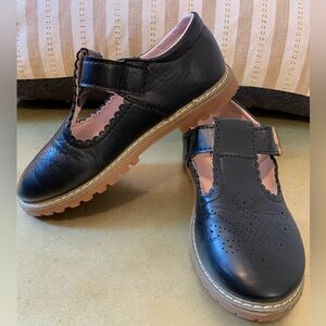 Minion Little Girls Black Mary Jane Shoes Size 35